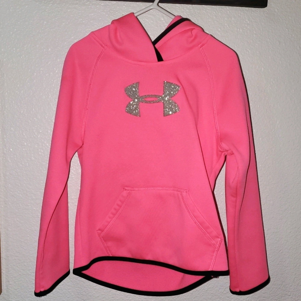 Little Girls Under Armour Hooded Sweatshirt